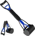 Dog Pooper Scooper Pet Long Handle Jaw Poop Scoop Picker Excrement Collector Clean Tools Outdoor Foldable Animal Feces Cleaner. 