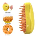 3 In1 Dog Steamer Brush Cat Steam Brush Electric Spray Cat Hair Brush For Massage Pet Grooming Cat Hair Brush For Removing. 