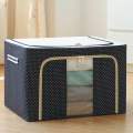 Storage Box Foldable Clothing Storage Bag for Clothes, Blanket, Comforter, Under Bed Storage - Storage Bags. 