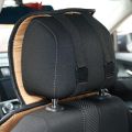 Car seat cushion universal blsck color (1pcs).