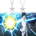 Anime Bleach Necklace Quincy Ishida Uryuu Cosplay Ginrei Gojiaku Amulet Alloy Choker Chain Bracelets Pendant Jewelry Accessories. 