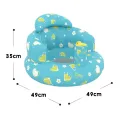 Egg chair inflatable training chair baby learning chair sofa air pump baby dining chair/JT lifestyle. 