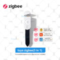 Zigbee Smart Soil Tester Moisture Sensor Sunlight Lux Fertility Air Temperature Humidity Meter Works With Tuya Smart Life Z2MQTT lightify. 