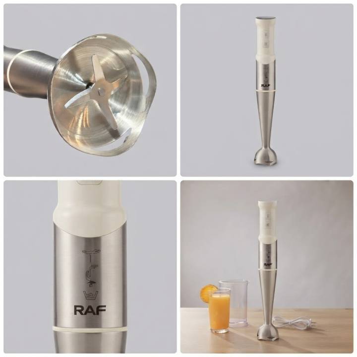 RAF%20R.3016%20400W%20Stainless%20Steel%20Hand%20Blender%20Stick%20-%2015000%20RPM%20Electric%20Immersion%20Handheld%20Blender%20&%20Ice%20Crusher%20with%204%20Durable%20Blades%20-%20Professional%20Multi-Purpose%20Stick%20Mixer%20for%20Milkshakes,%20Smoothies,%20Puree%20&%20Baby%20Food%20Prep%20-%20Image%203