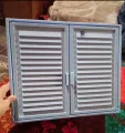 Front storage box cabinet shutter bathroom accessories and house holds. 