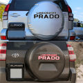 Car Graphic Vinyl Decals Spare Wheel Cover Trim Stickers For Toyota Land Cruiser Prado Auto Spare Tires Decoration Accessories. 