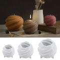 Rotating Planet Silicone Candle Mold 3D Round Carving Ball Resin Soap Mold DIY Resin Casting Jewelry Making Home Decoration 1pc. 