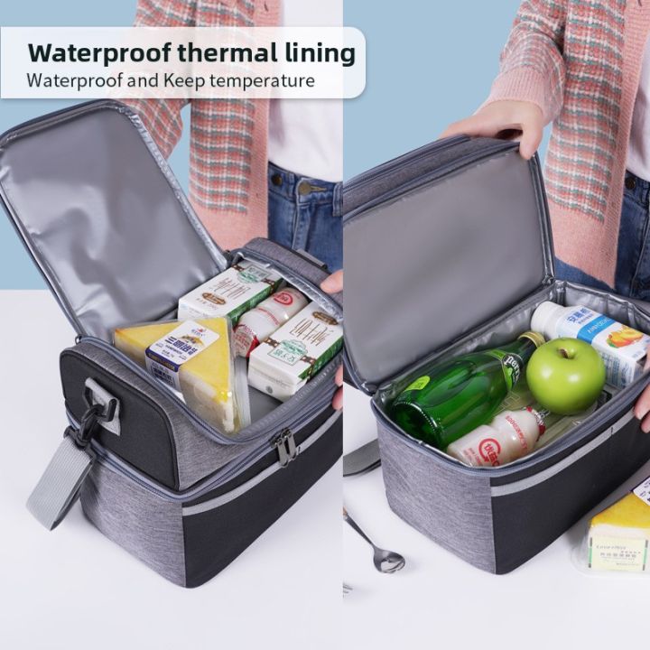 2026Multifunction%20Oxford%20Large%20Capacity%20Cooler%20Bag%20Waterproof%20Portable%20Zipper%20Thermal%20Lunch%20Bags%20for%20Outdoor%20Picnic%20Food%20Storage%20-%20Image%202