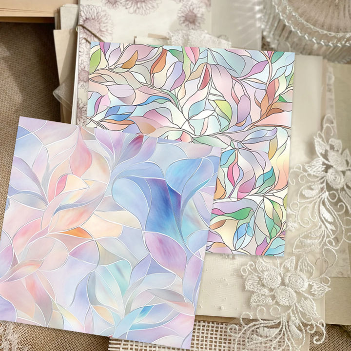 8%20Sheets%20Flower%20Background%20Multicolor%20Pattern%20Scrapbook%20Paper%20For%20Junk%20Journal%20Gift%20Wrapping%20Card%20Making%20DIY%20Art%20Craft%20Paper%20-%20Image%204