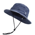 Washed Cotton Bucket Hats Spring Summer Men Women Panama Hat Fishing Hunting Cap Sun Caps Outdoor Sun Hat. 