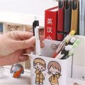Multi-color file rack folder storage box desktop file box multi-functional file basket multi-layer shelf office bookshelf. 