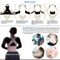 Adjustable Back Posture Belt Office Home Gym Back Straightener Posture Corrector. 