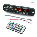 1pc Wireless Bluetooth 5.0 5V MP3 Board Car Audio USB TF FM Radio Module MP3 Player with Remote Control. 