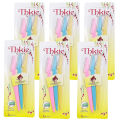 Mix Color Eyebrow Razor Women Face And Body Safe Trimmer Hair Shaver Eye Brow Remover With Cover Small Makeup Tools Set.