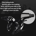 1pair Aluminum Alloy Bicycle Brake Levers Ultralight 22.2mm Handlebar Compatible V-Brake Universal Cycling Handle. 