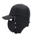 Winter Warm Thickened Artificial Fur Baseball Hat Men's and Women's Skiing Soft Extreme Cold Hat Fishing Hat for Outdoor Sports.