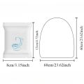 50/20/10pcs Portable Disposable Toilet Seat Cover Waterproof Non-woven Protective Cover Seat Cushion Travel Camp Hotel Bathroom.