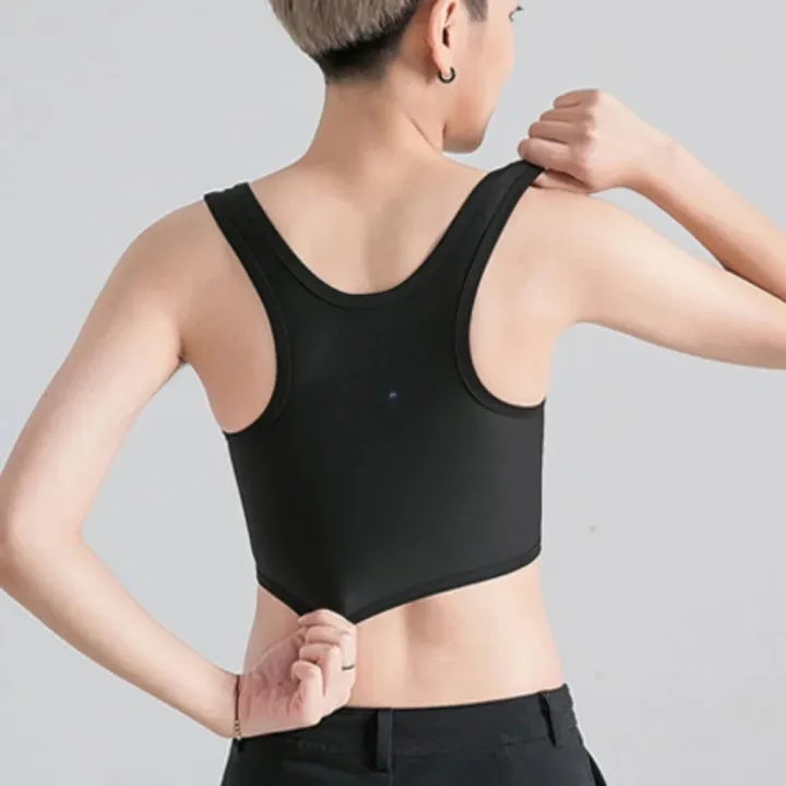 Women%20Breathable%20Chest%20Breast%20Binder%20Side%20Buckle%20Short%20Vest%20Tops%20Chest%20Binder%20Underwear%20Tank%20Tops%20Wireless%20Chest%20Wrap%20Bandage%20-%20Image%202