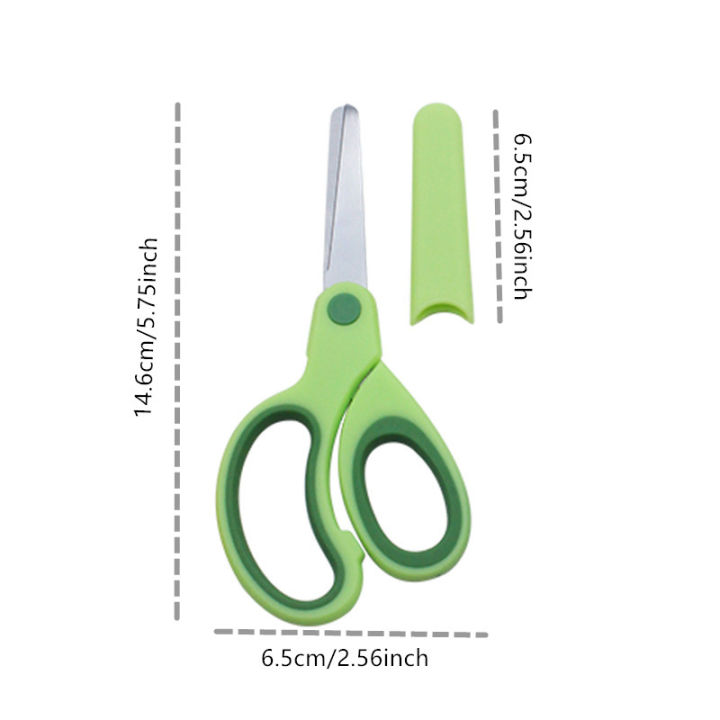 Left-handed%20Scissors%20Student%20Stainless%20Steel%20Colorful%20Cute%20Scissors%20Children's%20Small%20Scissors%20Simple%20Safety%20Office%20Scissors%20-%20Image%206