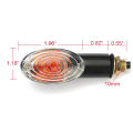 1PC 12V 10W Universal Motorcycle Turn Signal Lights Off-Road Vehicle Halogen Blinker Indicators LED Flasher Amber Lamps. 