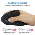 Wireless Vertical Mouse 2.4G Wireless Computer Gaming Mice Ergonomic Vertical Mouse USB Optical DPI Mouse For Laptop PC Desktop. 