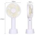 Rechargeable Fan Charging Fan Premium Quality Portable Fan Table Fan Electric Portable Mini Desk Fan for Kids - Rechargeable USB Battery - Handheld Fan with Adjustable Speed - Versatile Usage. 