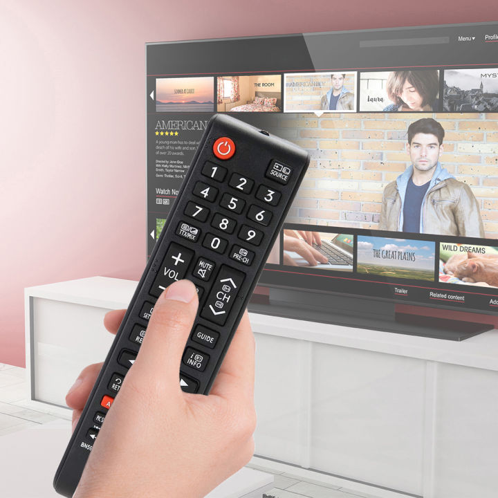 BN59-01268D%20Remote%20Controller%20Comfortable%20Grips%20Smart%20TV%20Controller%20Battery%20Powered%20Replacement%20Parts%20for%20%20TV%20UE40MU6103%20-%20Image%202