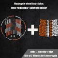 Reflective Motorcycle Wheel Sticker Rim Hub Stripe Decal Ready to Race Tape Accessori Waterproof For KTM Duke 390/690/790/125 RC.