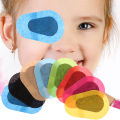 10Pcs Cute Adhesive Eye Patches Amblyopia Shading Eye Patches Strabismus Children Correction Protect Eyesight Sterile Eye Pad.