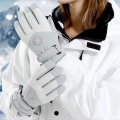 Waterproof Ski Gloves Women Winter Touch Screen Snow Gloves Fleece Lined Warm Thermal Gloves for Snowboard Skiing Running.