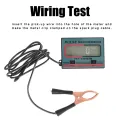 Motorcycle Tachometer 100-30000 RPM Gauge Digital Tach Hour Meter for ATV Lawn Mower 2/4 Stroke Engine Spark Plugs Accessories. 