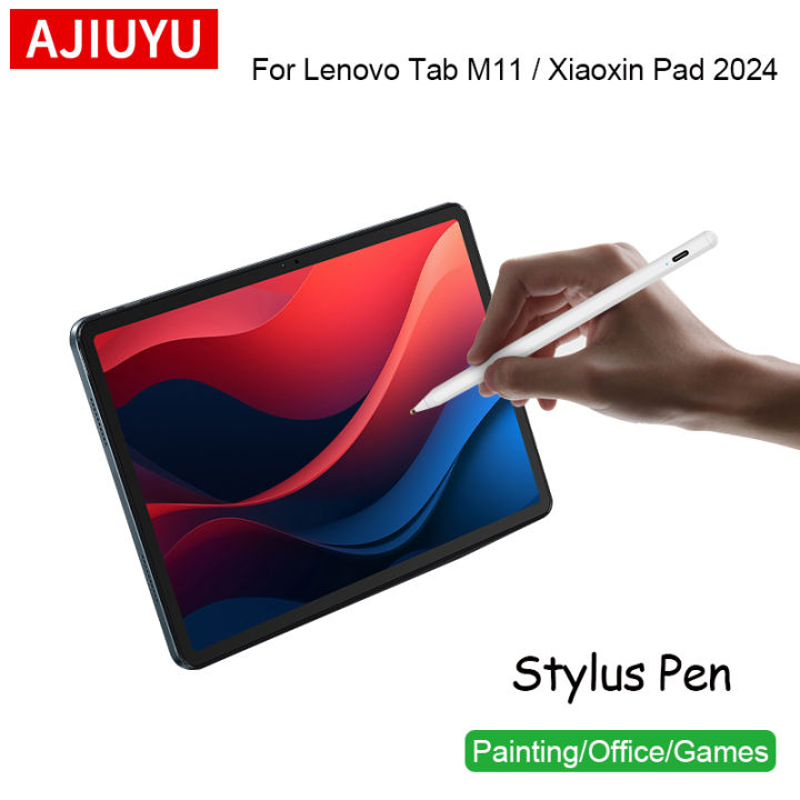 AJIUYU Stylus Pen For Lenovo Tab M11 Xiaoxin Pad 2024 Tablet Pen Rechargeable For TB-331FC 330FU Screen Touch Drawing Pen Pencil