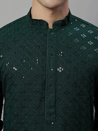 Embroidery%20Work%20Pure%20Cotton%20Kurta%20Pajama%20Set%20%7C%7C%20Kurtha%20Suruwal%20Set%20For%20Mens%20-%20Image%208