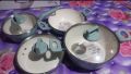 Prestiege / MGC 7 Pcs Induction Cookware Set For Superior Release -1Pc Casserol, 1Pc Fry pan, 1Pc Karai, 1Pc Milk pan and 3 lids Gift And Home Use.
