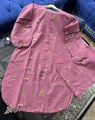 2 pc stitched lawn suit for womens- Dori lawn embroidery shirt - lawn embroidered plazo - available in small medium large size- latest fashion for girls. 