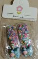 Multi color kids jelly pins pack of 2 pin, virant color. 