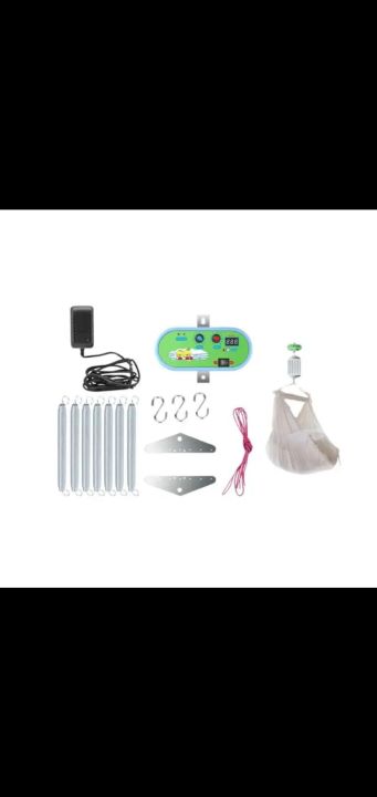 Electric%20Baby%20Cradle%20MUSIC%20spring%20Remote%20control%20cradle%20controller%20electronic%20crib%20automatic%20bounce%20-%20Image%205