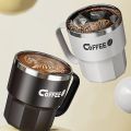 304 Stainless Steel Thermal Water Cup With Handle Portable Double Wall Insulated Mug Sealed Drinking Cup For Cold And Hot Drinks. 