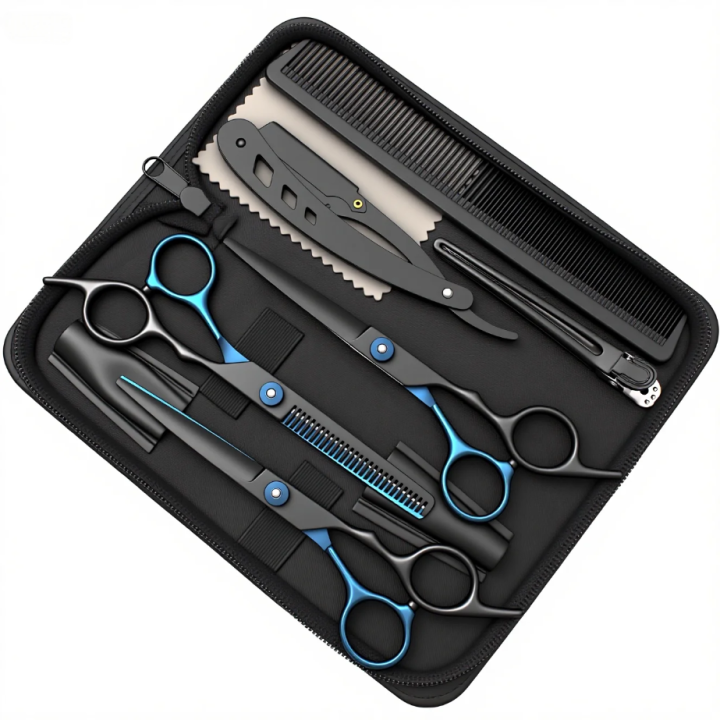 Hair%20Scissors%20Professional%20High%20Quality%20-%20Japan%20Steel%20440C%20Barber%20Scissors,%20Hairdressing%20Scissors,%20Hair%20Cutting%20Shears,%20%20Bl%20-%20Image%203