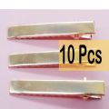 10/20 pcs Metal Alligator Hair Clips Pins Flat Top with Teeth for DIY Hairpins Headdress. 