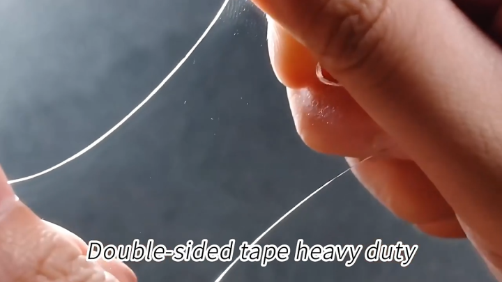 1/2/3M Transparent Double Sided Tape Mounting Tape for Walls Removable Washable Adhesive Tape