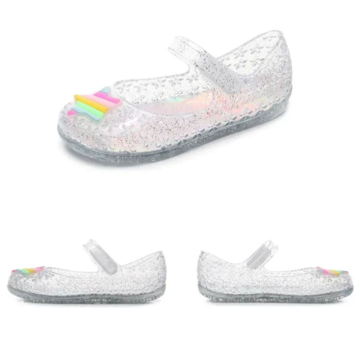 Children's%20Cute%20Transparent%20Sandals%20Princess%20Shoes%20Girls%20Star%20Pattern%20Hollow%20Out%20Flower%20Waterproof%20Anti%20Slip%20Soft%20Flat%20Shoes%20-%20Image%206