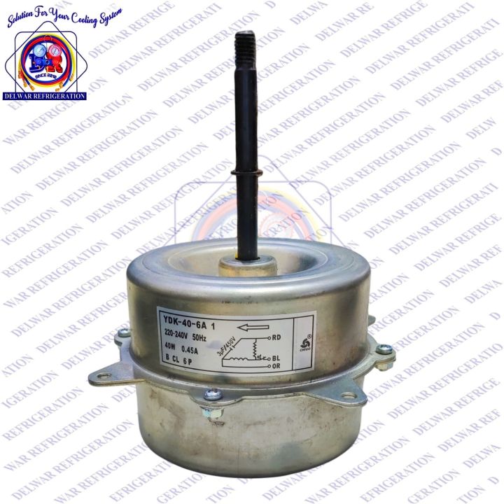 air conditioner outdoor fan motor suitable for Chigo air condition Model : YDK-40-6A 1 220v-240v 50Hz 40w