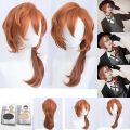 High Quality Anime Bungo Stray Dogs Chuya Nakahara Chuuya Cosplay Wig Heat Resistant Synthetic Hair Wigs.