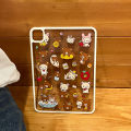Rilakkuma Case For iPad Air 2025 11in 13 in iPad Pro 2024 11in 13in iPad 10th 11th Air 4 5 Pro 2022 Mini 6 7 Acrylic Hard Cover. 