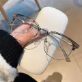 Anti Radiation Eye Glasses for Women Men Replaceable Lens Simple Square Anti Blue Ray Fashion Eyeglasses. 