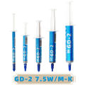 GD-2 7g/15g/30g Thermal Compound Conductive Grease GD900 Silicone Paste Heat Sink Processor CPU GPU Cooler Cooling Fan Plaster. 