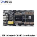 DIYUSER ESP8266 ESP32-WROVER Development Board Test Programmer Socket Downloader for ESP-01 ESP01S ESP12 ESP32. 