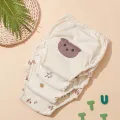 6 Layer Waterproof Reusable Cotton Baby Training Pants Infant Shorts Underwear Cloth Baby Diaper Nappies Panties Nappy Changing. 