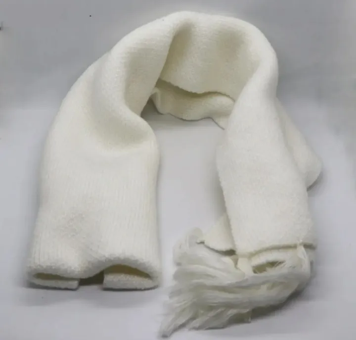 Solid%20Black%20and%20White%20Wool%20Blend%20Muffler%20with%20Watermark%20Design%20Soft%20Warm%20Scarf%20-%20Image%202